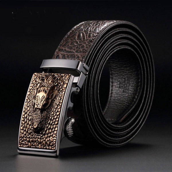 Luxury - Leather Alligator Pattern - Belts