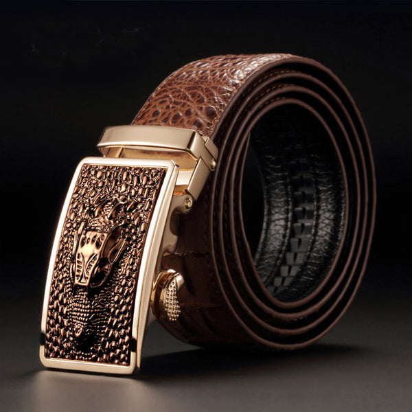 Luxury - Leather Alligator Pattern - Belts