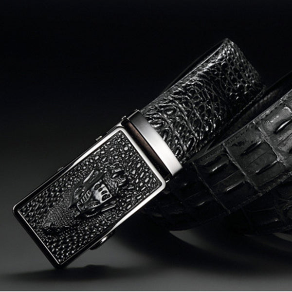 Luxury - Leather Alligator Pattern - Belts
