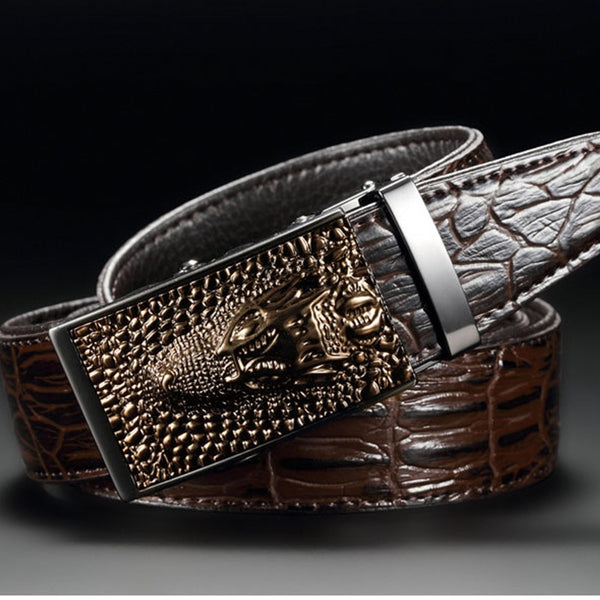 Luxury - Leather Alligator Pattern - Belts