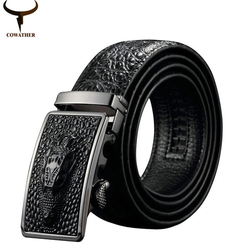 Luxury - Leather Alligator Pattern - Belts