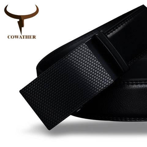 Luxury - Cowhide Black Textured - Belts