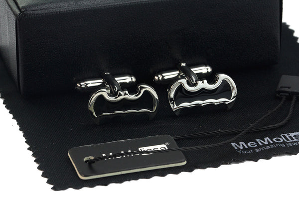 Luxury - Black Batmen - Cuff links