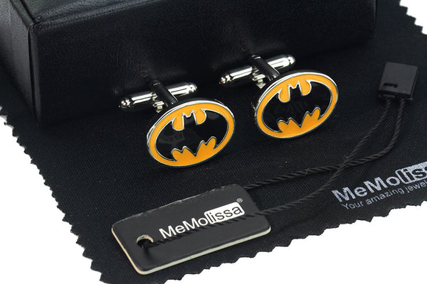 Luxury - Yellow Batmen - Cuff links