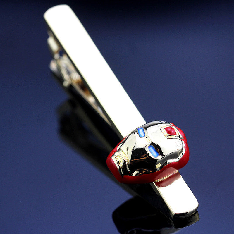 Luxury - Gold Iron Man - Tie Clips