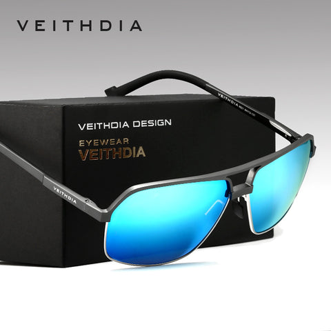 Veithdia - Square Vintage - Sunglasses