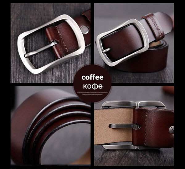 Luxury - Cowhide Genuine Leather - Belts