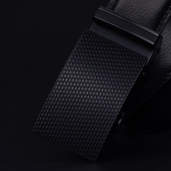 Luxury - Cowhide Black Textured - Belts