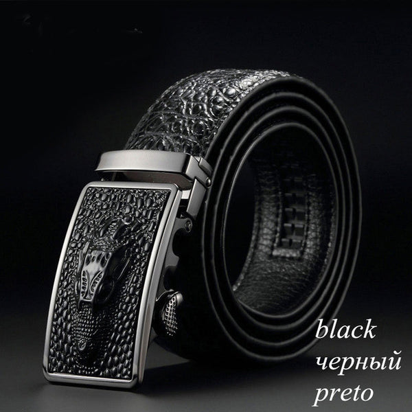 Luxury - Leather Alligator Pattern - Belts