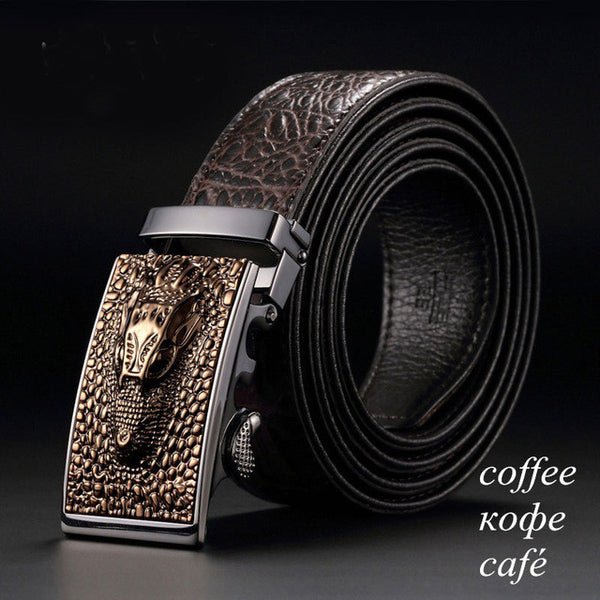 Luxury - Leather Alligator Pattern - Belts