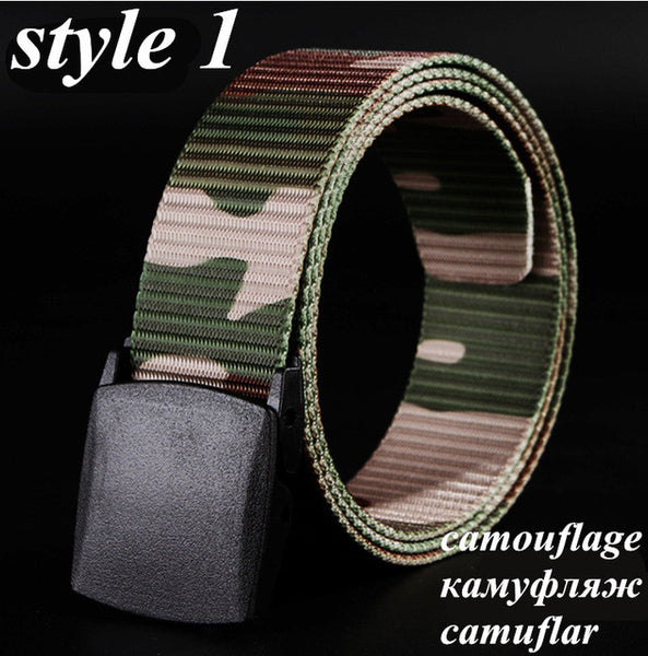 Luxury - Camouflage Black Textured - Belts