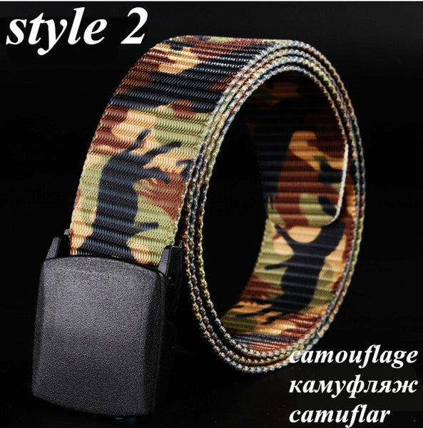 Luxury - Camouflage Black Textured - Belts