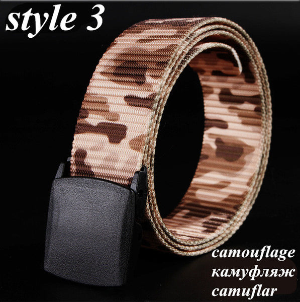 Luxury - Camouflage Black Textured - Belts